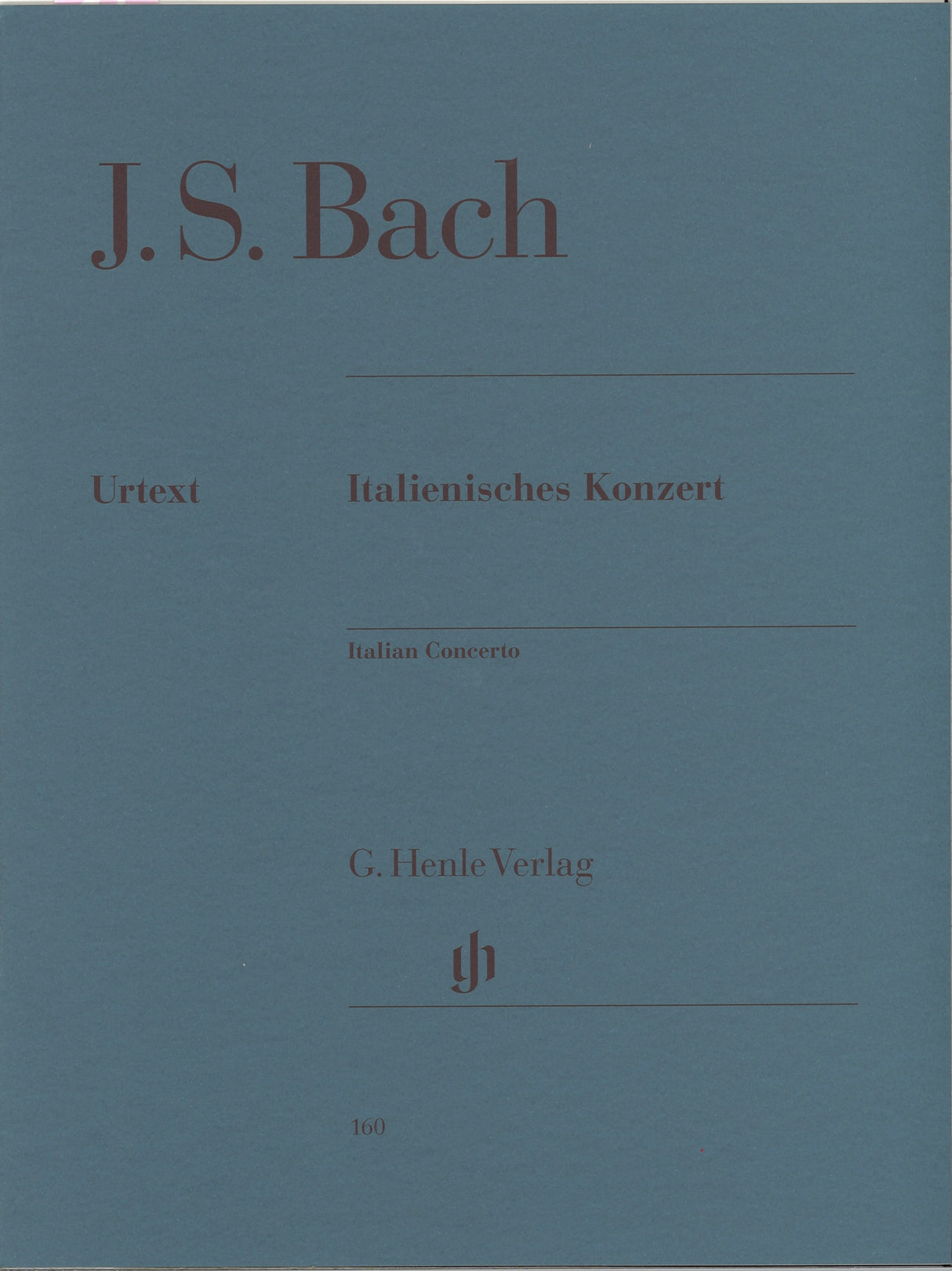 Bach, Italienisches Konzert BWV 971 (Henle)