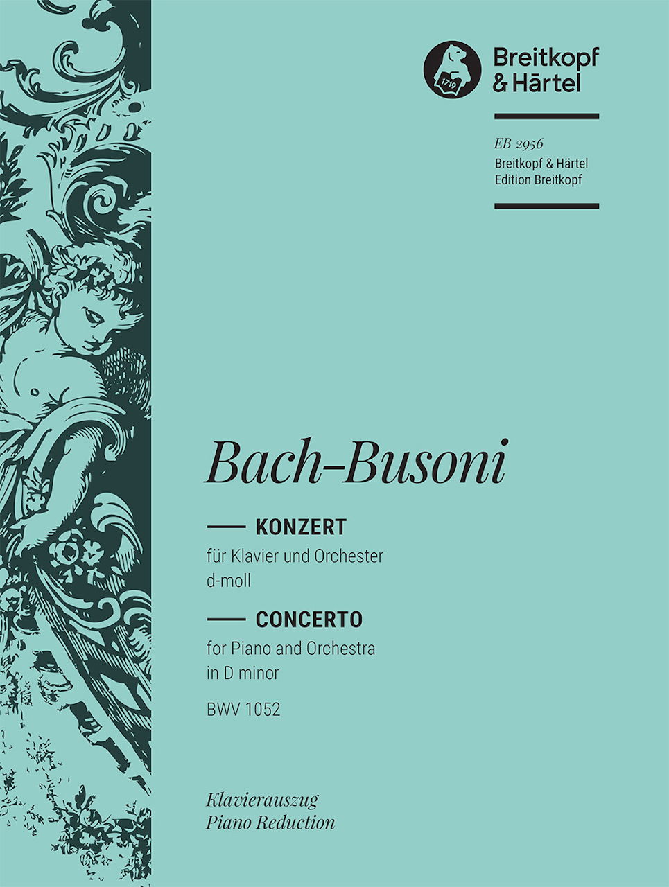 Bach, Concerto BWV 1052 in d (Busoni) (Breitkopf)