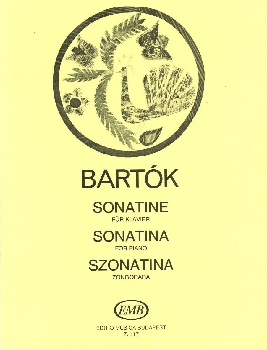 Bartok, Sonatine, BB 69, Sz 55 (Editio Musica Budapest)