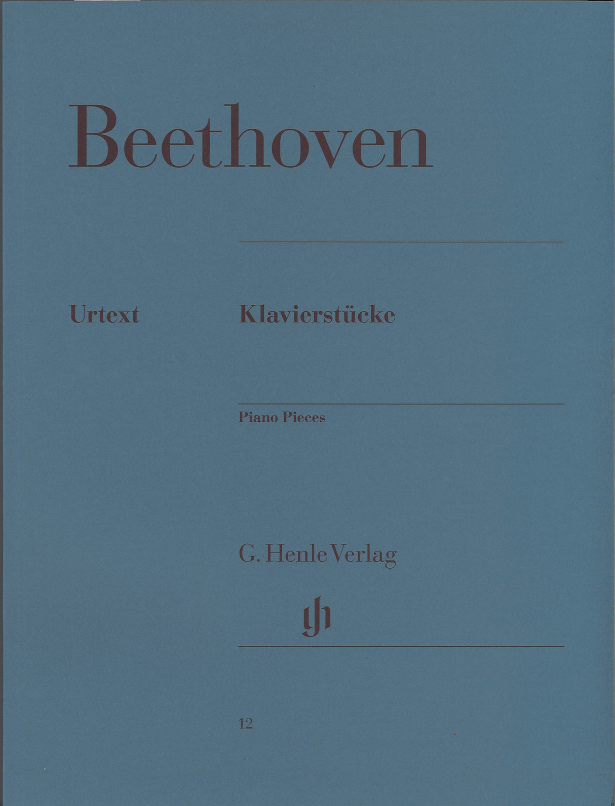 Beethoven, Klavierstucke (Henle)