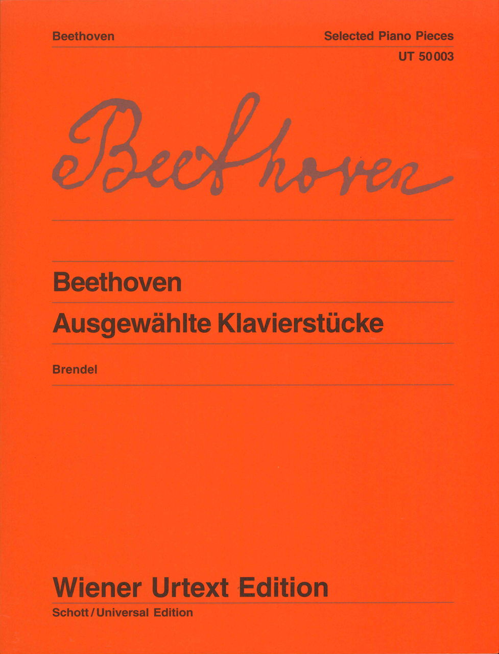 Beethoven, Klavierstucke (Brendel) (Wiener Urtext Edition)