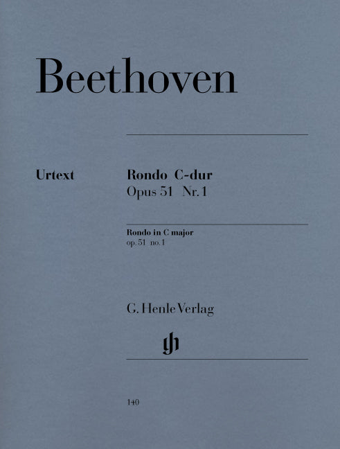 Beethoven, Rondo op. 51/1 in c (Henle)