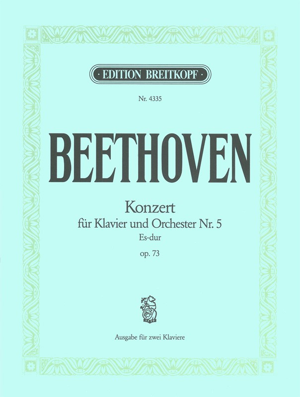 Beethoven, Concerto No. 5 (d'Albert) (Breitkopf)