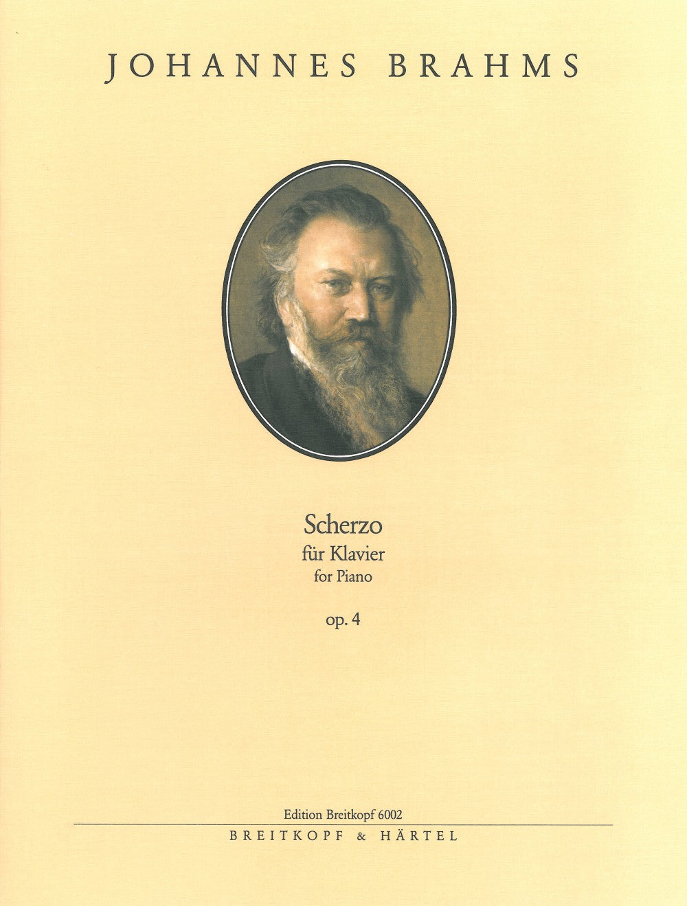 Brahms, Scherzo op. 4 in e flat min. (Breitkopf)