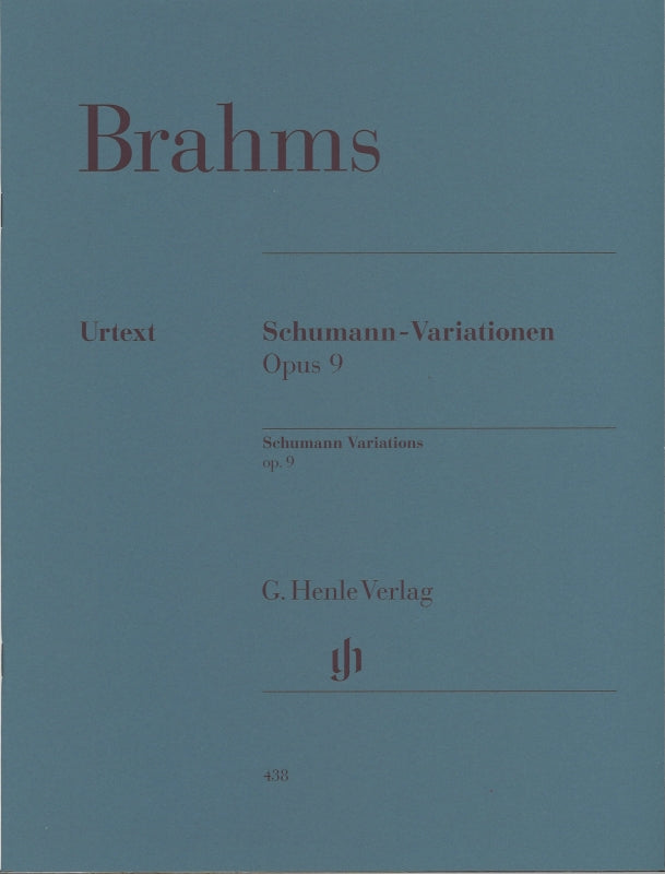 Brahms, Schumann-Variationen op. 9 (Henle)