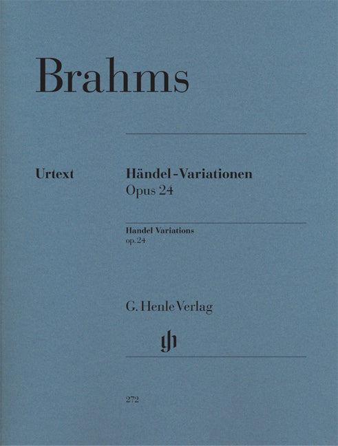 Brahms, Handel-Variationen op. 24 (Henle)