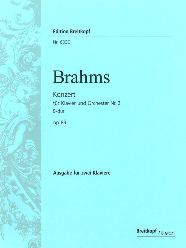 Brahms, Concerto No. 2 op. 83 (Singer) (Breitkopf)