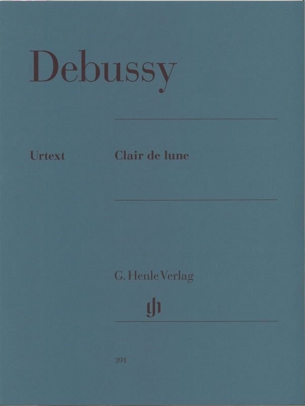 Debussy, Clair de lune (Henle)