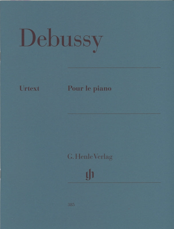 Debussy, Pour le piano (Henle)