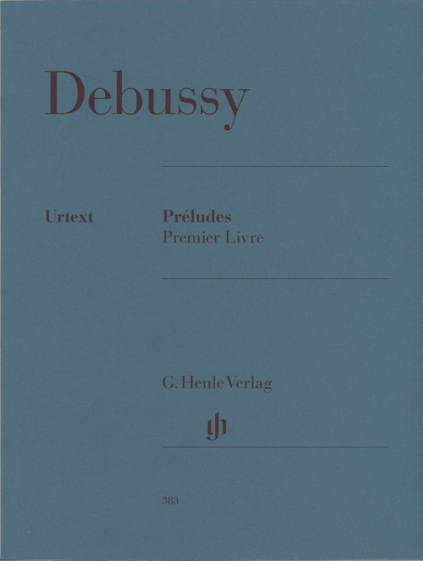 Debussy, Preludes I (Henle)