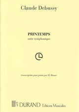 Debussy, Printemps, suite symphonique (Durand)