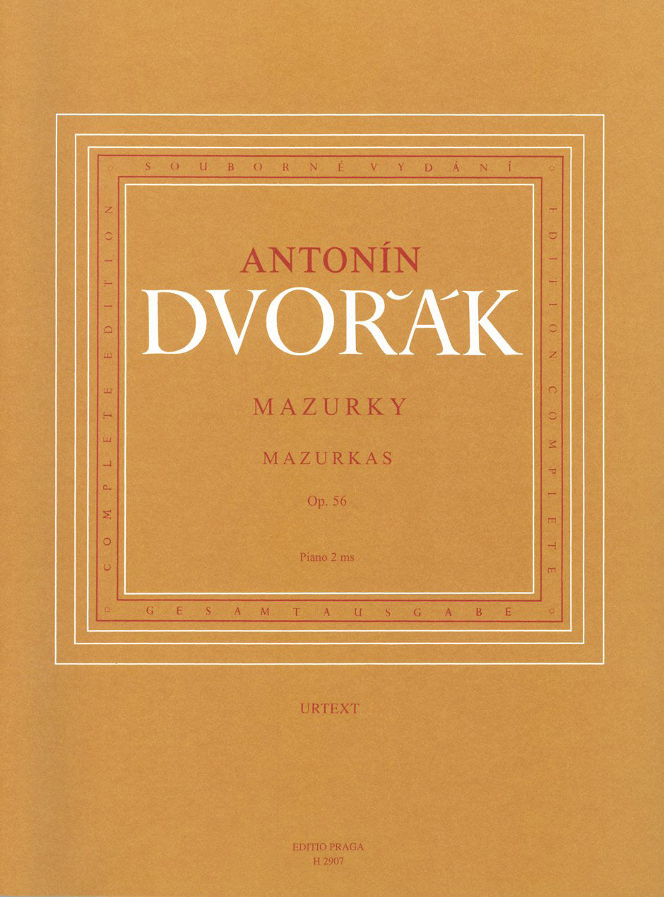 Dvorak, Mazurkas op. 56 B 111 (Supraphon)