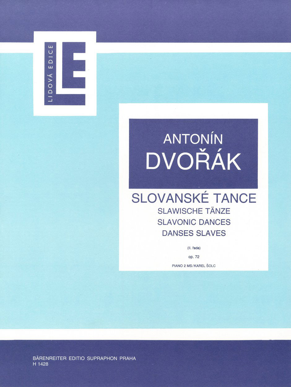Dvorak, Slavonic Dances op. 72 (Supraphon)