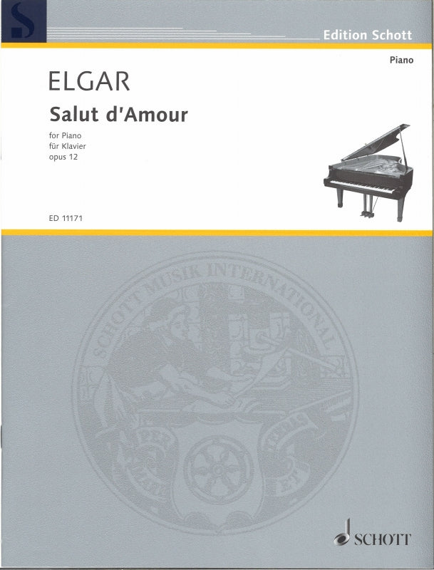 Elgar, Salut d'amour op. 12 (in E) (Schott)
