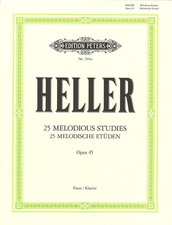 Heller, 25 Melodische Etuden, op. 45 (Peters)