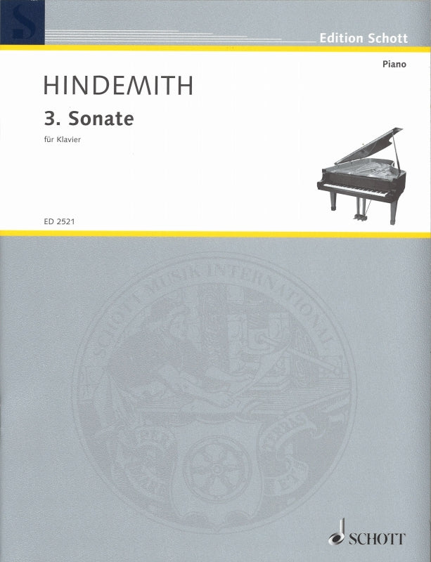 Hindemith, Sonata No. 3 in Bb (1936) (Schott)
