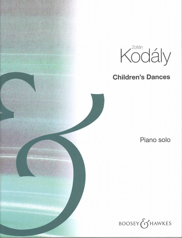 Kodaly, Children's Dances f. Black Keys (Boosey)