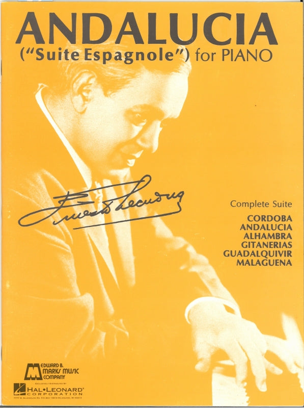 Lecuona, Andalucia. Suite espagnole cpl. (Marks)