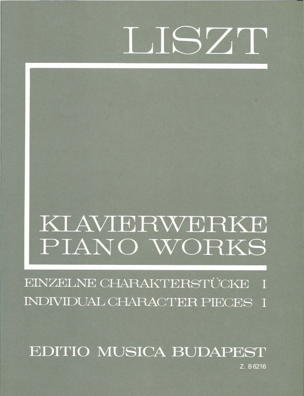 Liszt, 1/11 Charakterstucke 1 (Editio Musica Budapest)