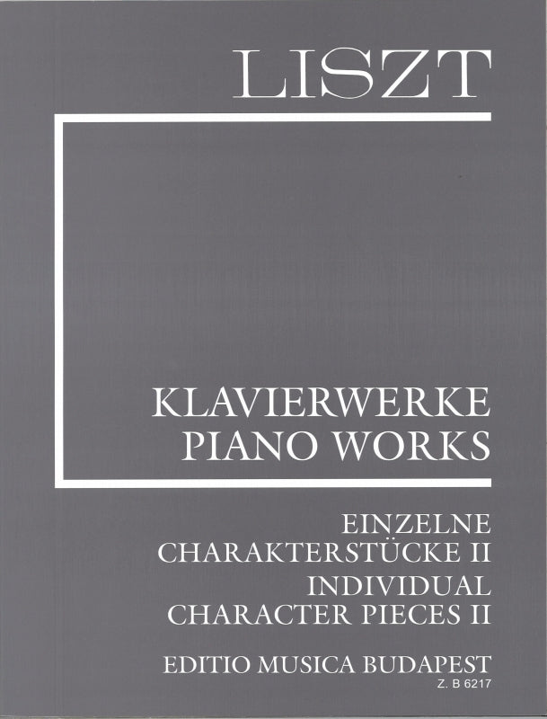 Liszt, 1/12 Charakterstucke 2 (Editio Musica Budapest)