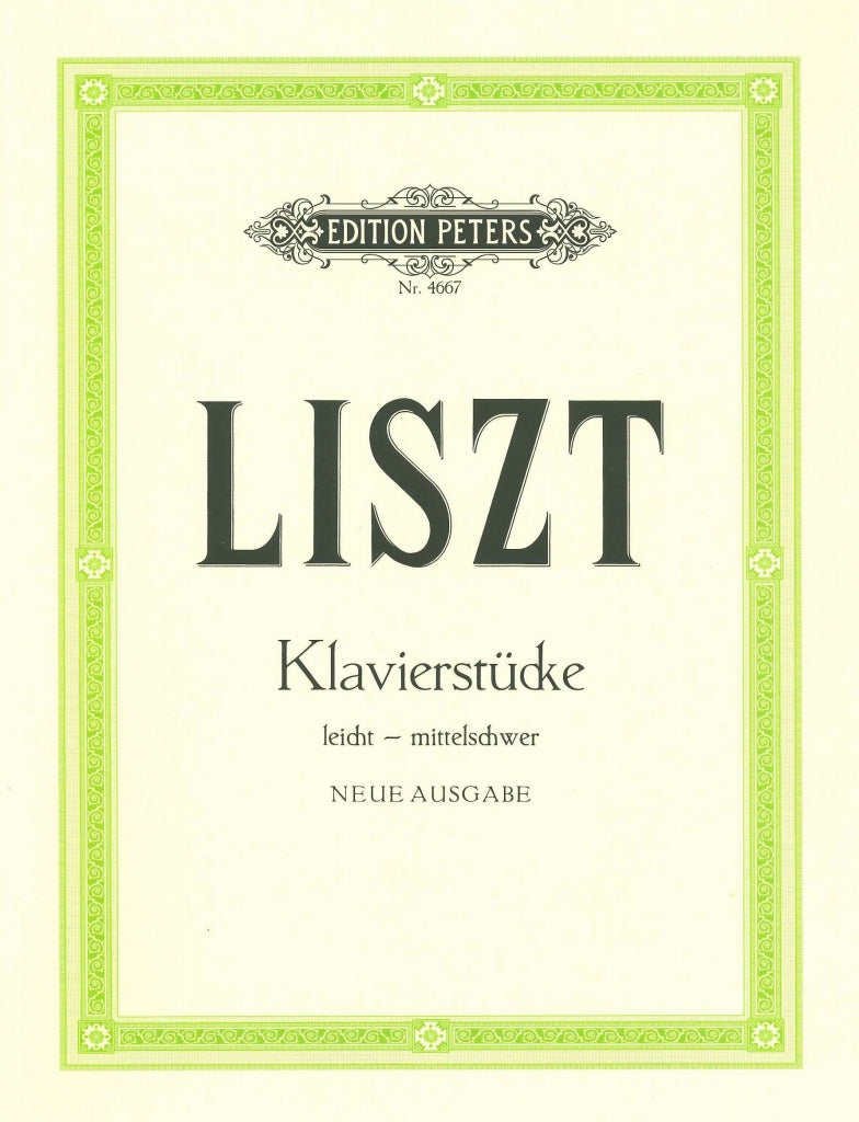 Liszt, Klavierstucke (Peters)