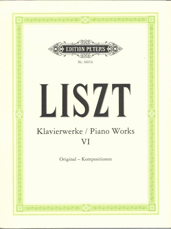 Liszt, Klavierwerke 6 (Peters)