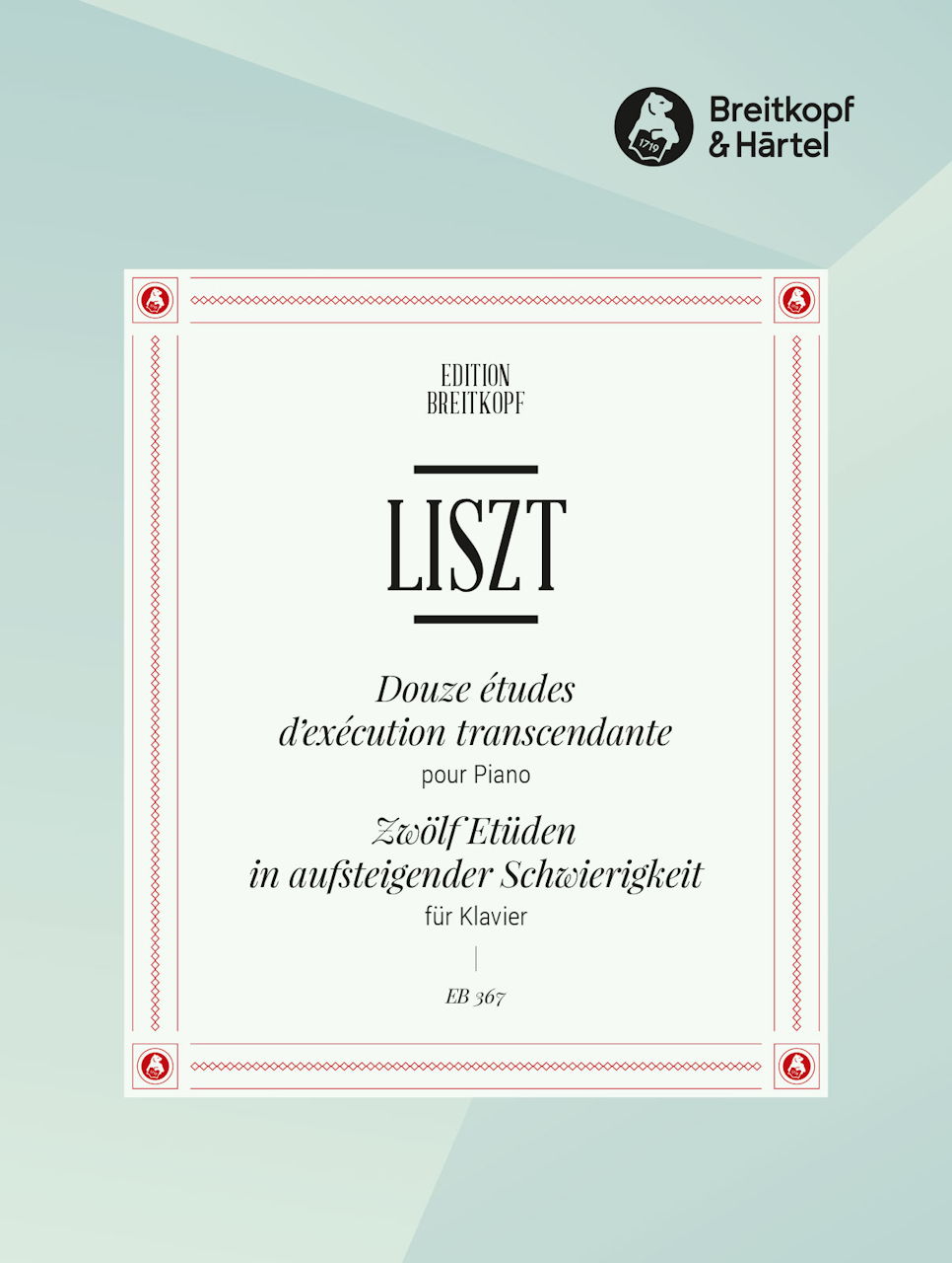 Liszt, Etudes d'execution transcendante (Breitkopf)