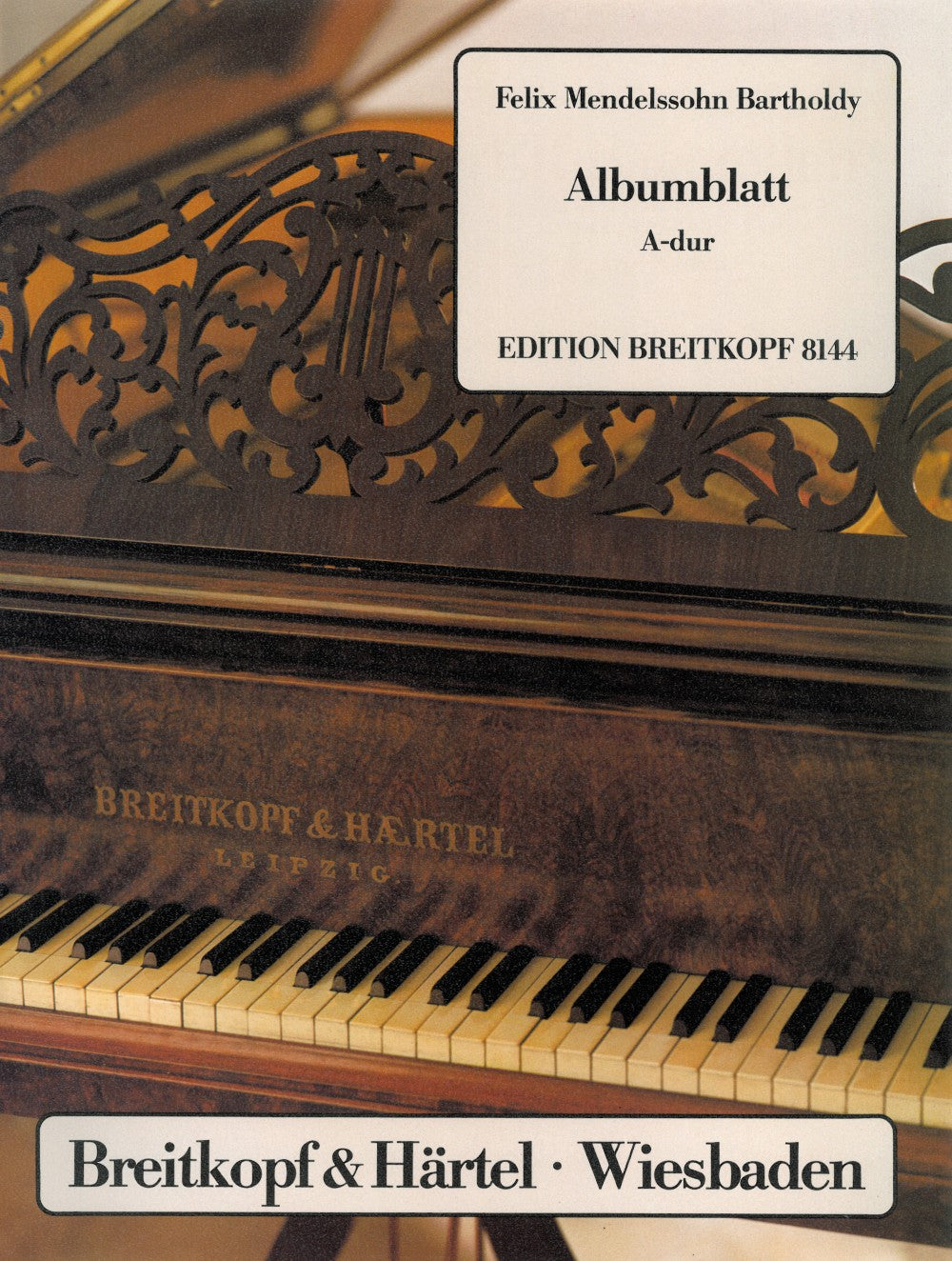 Mendelssohn, Albumblatt A-dur (Draheim) (Breitkopf)