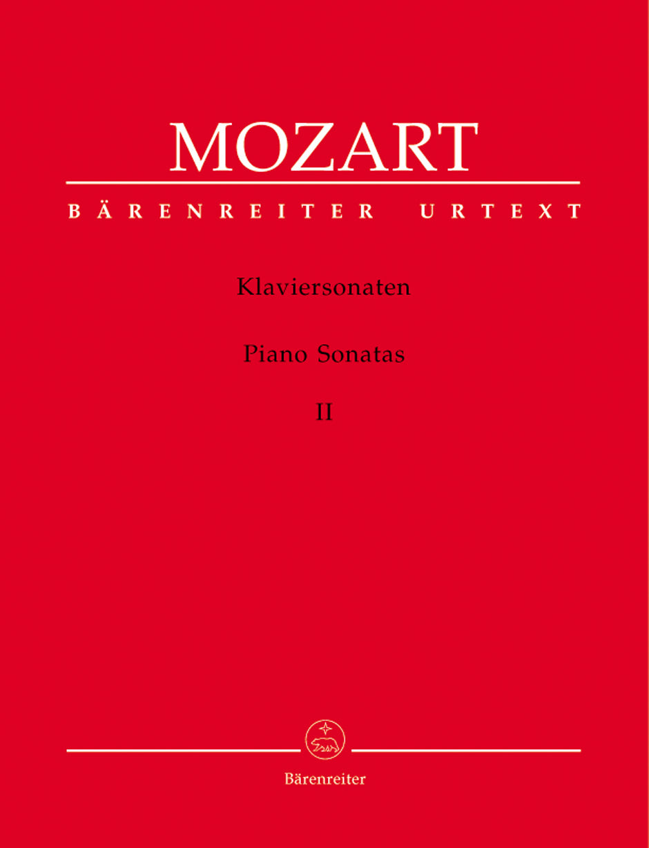 Mozart, Sonatas 2: No. 10-18 (Barenreiter)