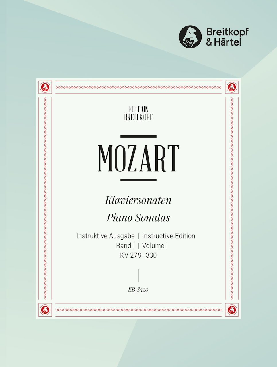 Mozart, Sonatas 1: 1-10 (Teichmuller) (Breitkopf)