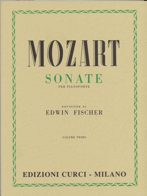 Mozart, Sonate I (Fischer) (Curci)