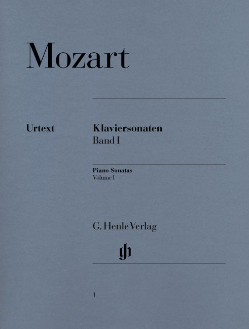 Mozart, Sonatas 1: KV 279-284, 309-311 (Henle)