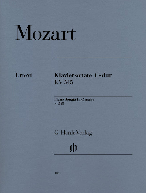 Mozart, Sonata KV 545 in C (Henle)