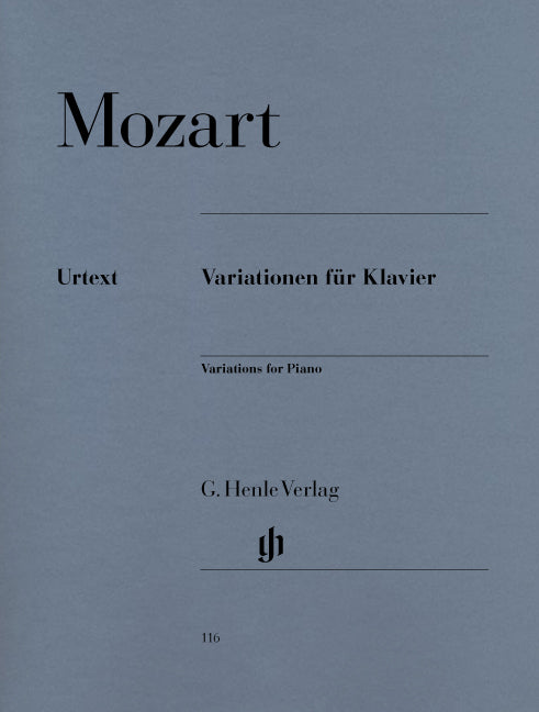 Mozart, Variationen (Henle)