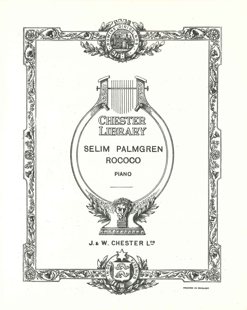 Palmgren, Rococo (Chester)
