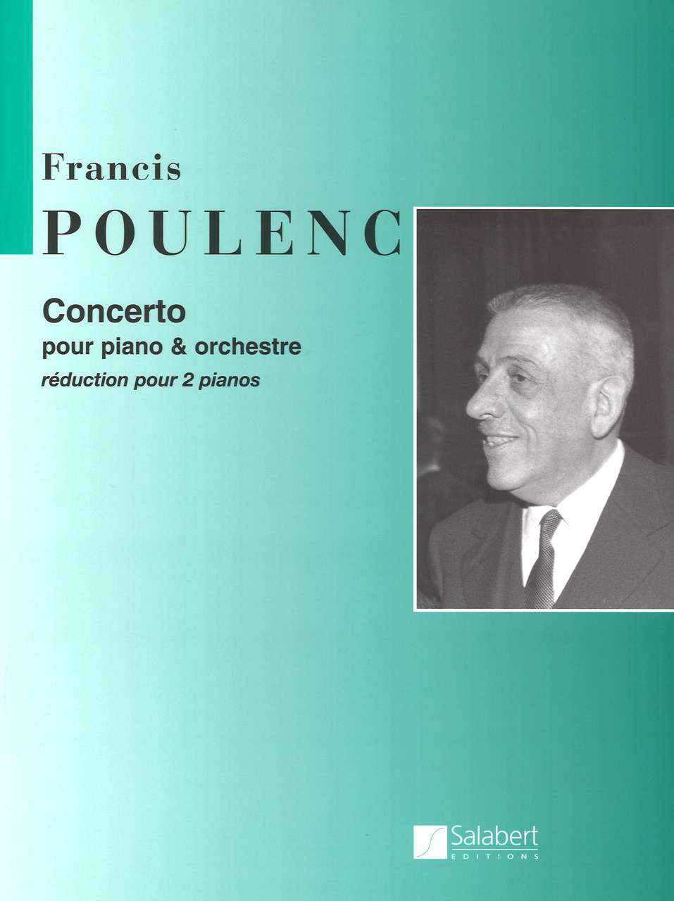 Poulenc, Concerto (1949)[2-Pf Reduction] (Salabert)