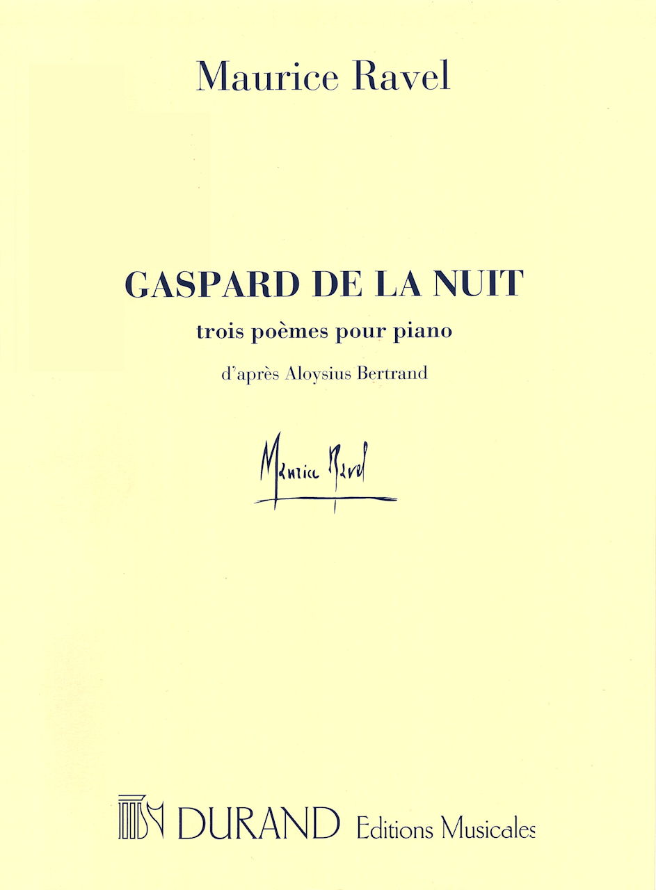 Ravel, Gaspard de la nuit (Durand)