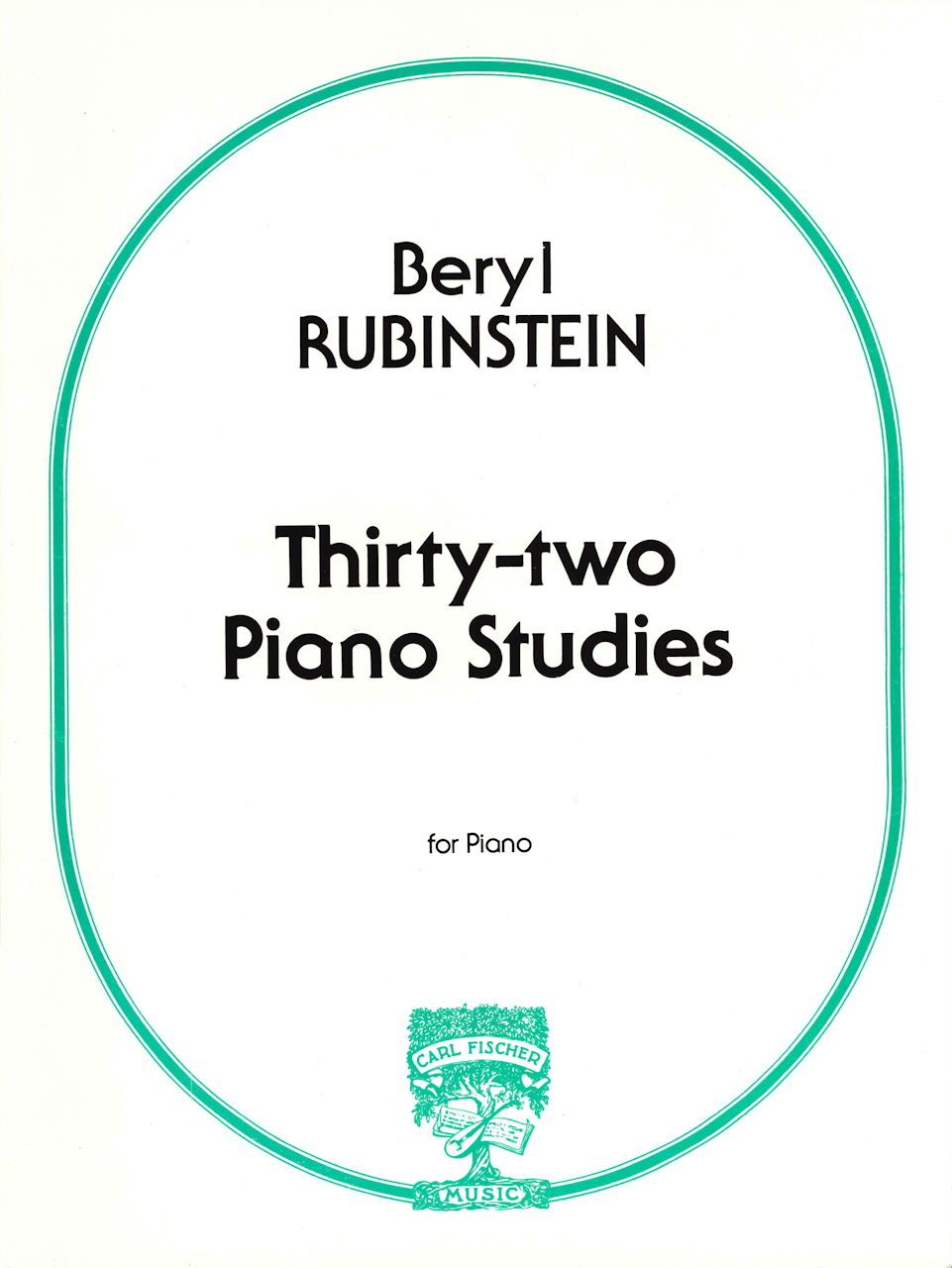 Rubinstein,B., 32 Studies for Young (Carl Fischer)
