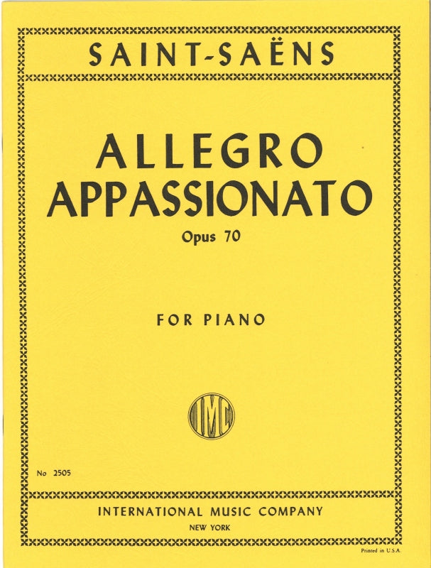 Saint-Saens, Allegro appassionato op. 70 (IMC)