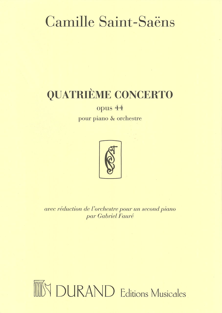 Saint-Saens, Concerto No. 4 op. 44 (Durand)