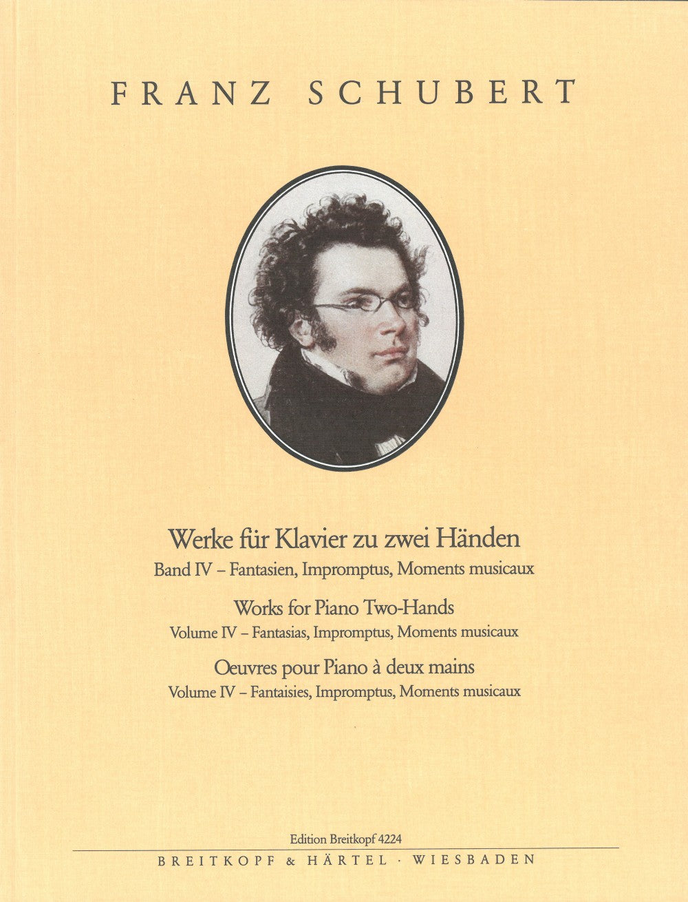 Schubert, Fantasien/Impromptus/Moments m (Breitkopf)