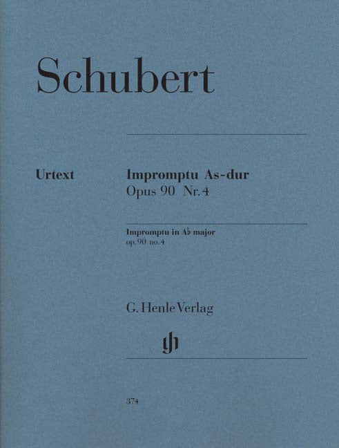 Schubert, Impromptu D 899/4 in Ab (Henle)