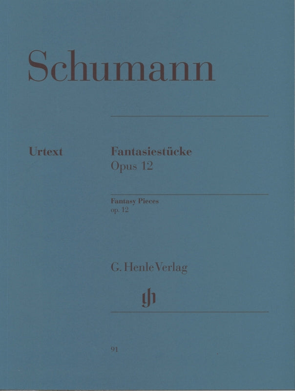 Schumann, op. 12 Fantasiestucke (Henle)