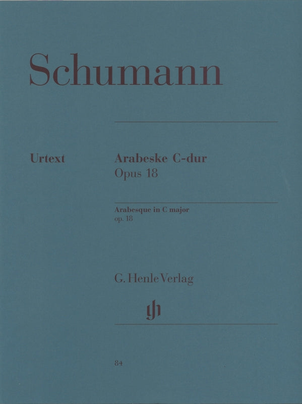 Schumann, op. 18 Arabeske C-dur (Henle)