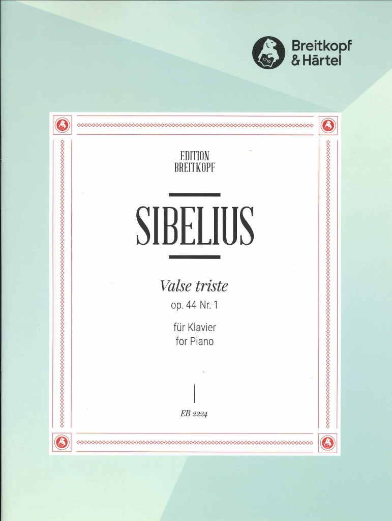 Sibelius, op. 44: Valse triste (Breitkopf)