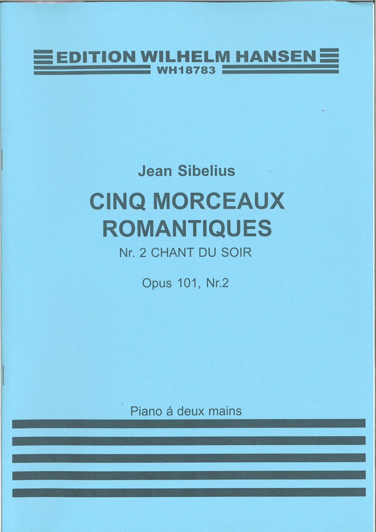 Sibelius, op.101/2: Chant du soir (W.Hansen)