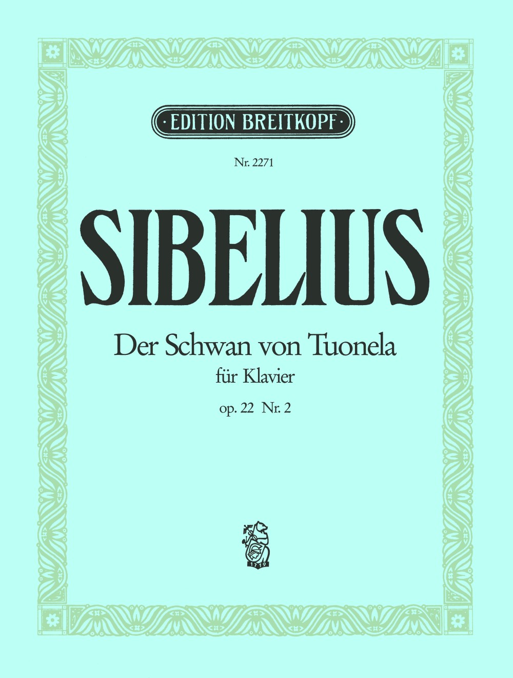 Sibelius, op. 22/2: Schwan von Tuonera (Breitkopf)