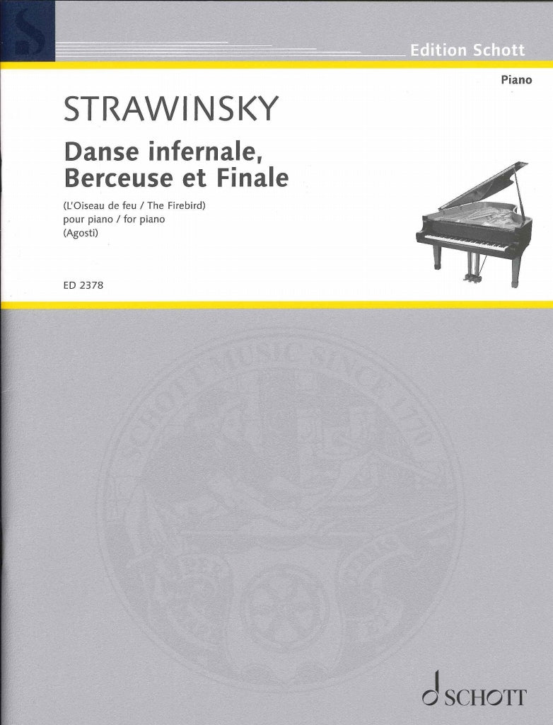 Stravinsky, Danse infernale;Berceuse:Fin (Schott)