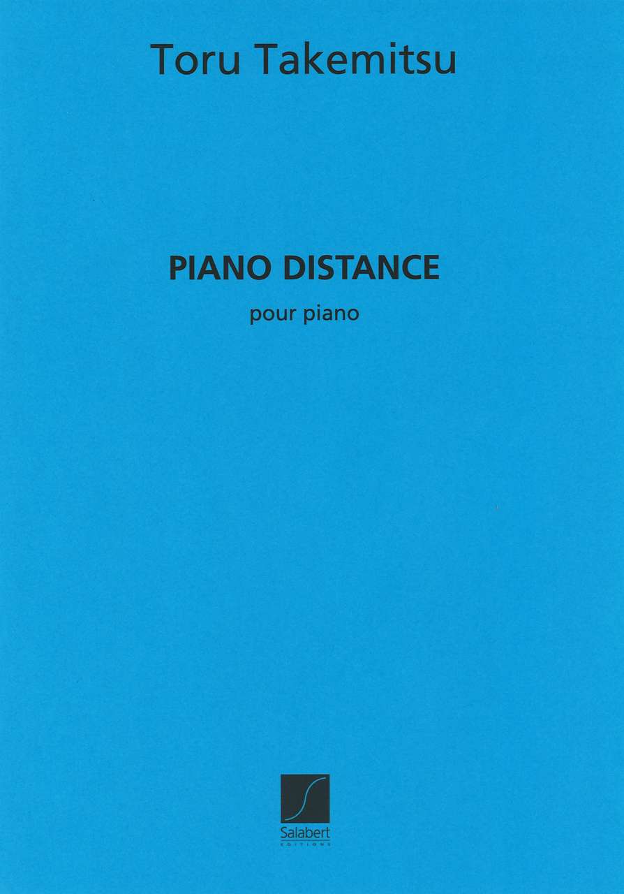 Takemitsu, Piano Distance (1961) (Salabert)