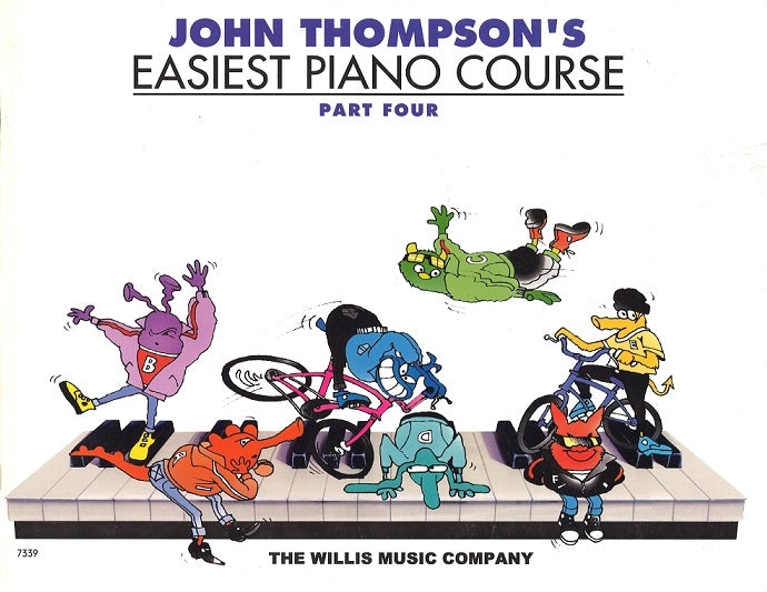 Thompson, Easiest Piano Course 4 (Willis)
